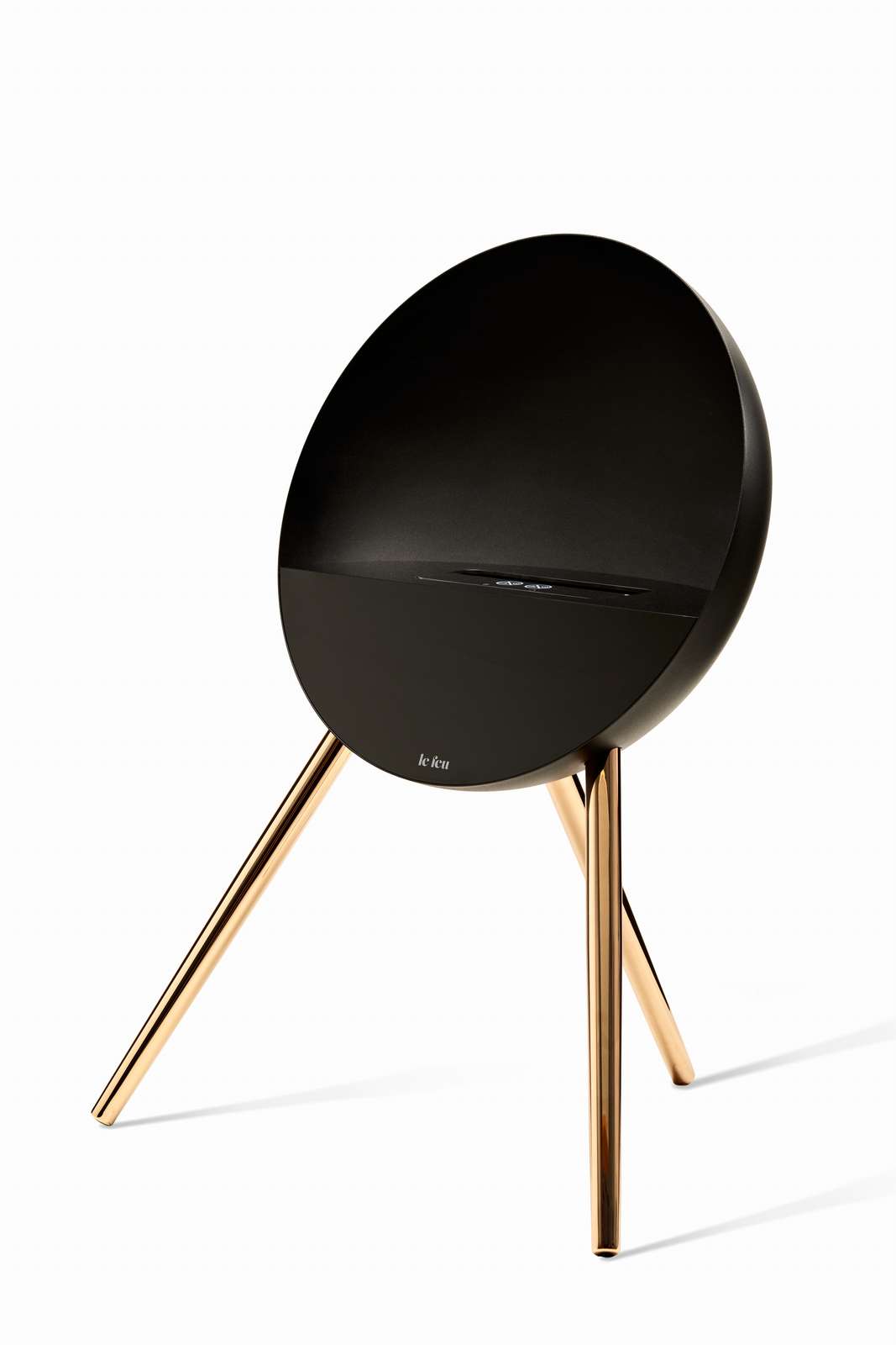 NEW Le Feu Eye Fireplace in Black