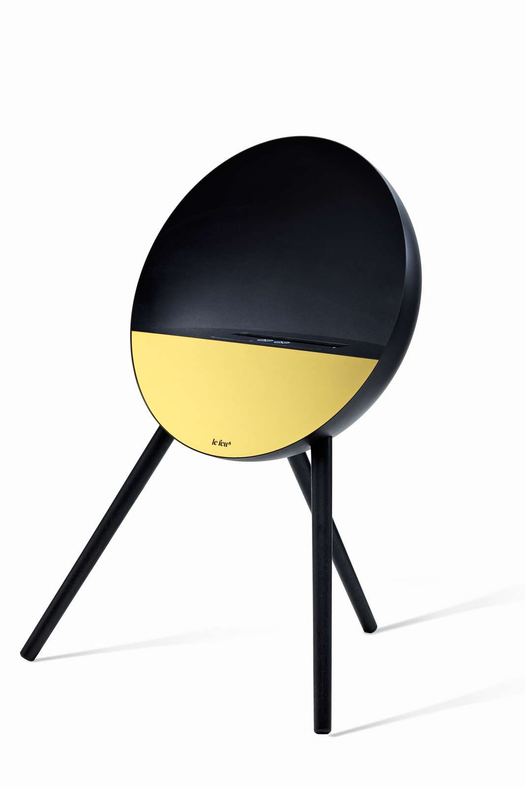 NEW Le Feu Eye Fireplace in Black