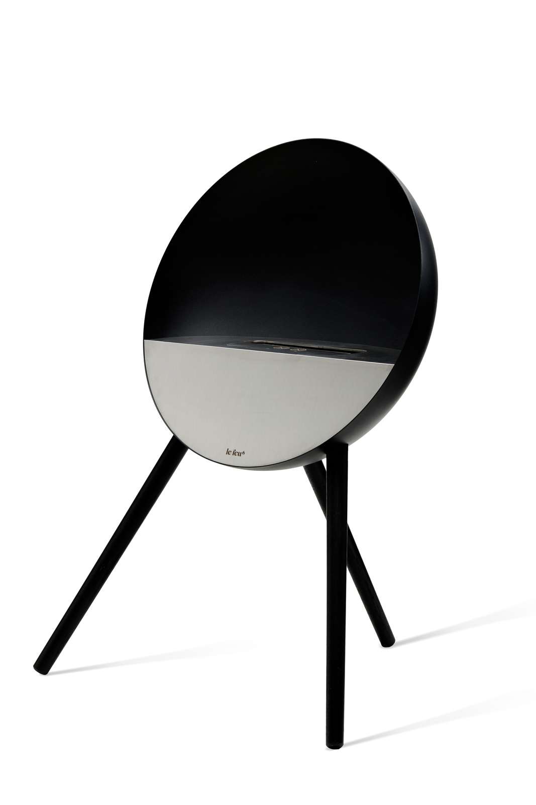 NEW Le Feu Eye Fireplace in Black