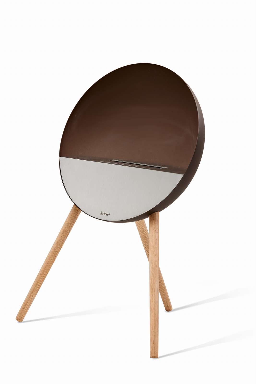 NEW Le Feu Eye Fireplace in Mocca