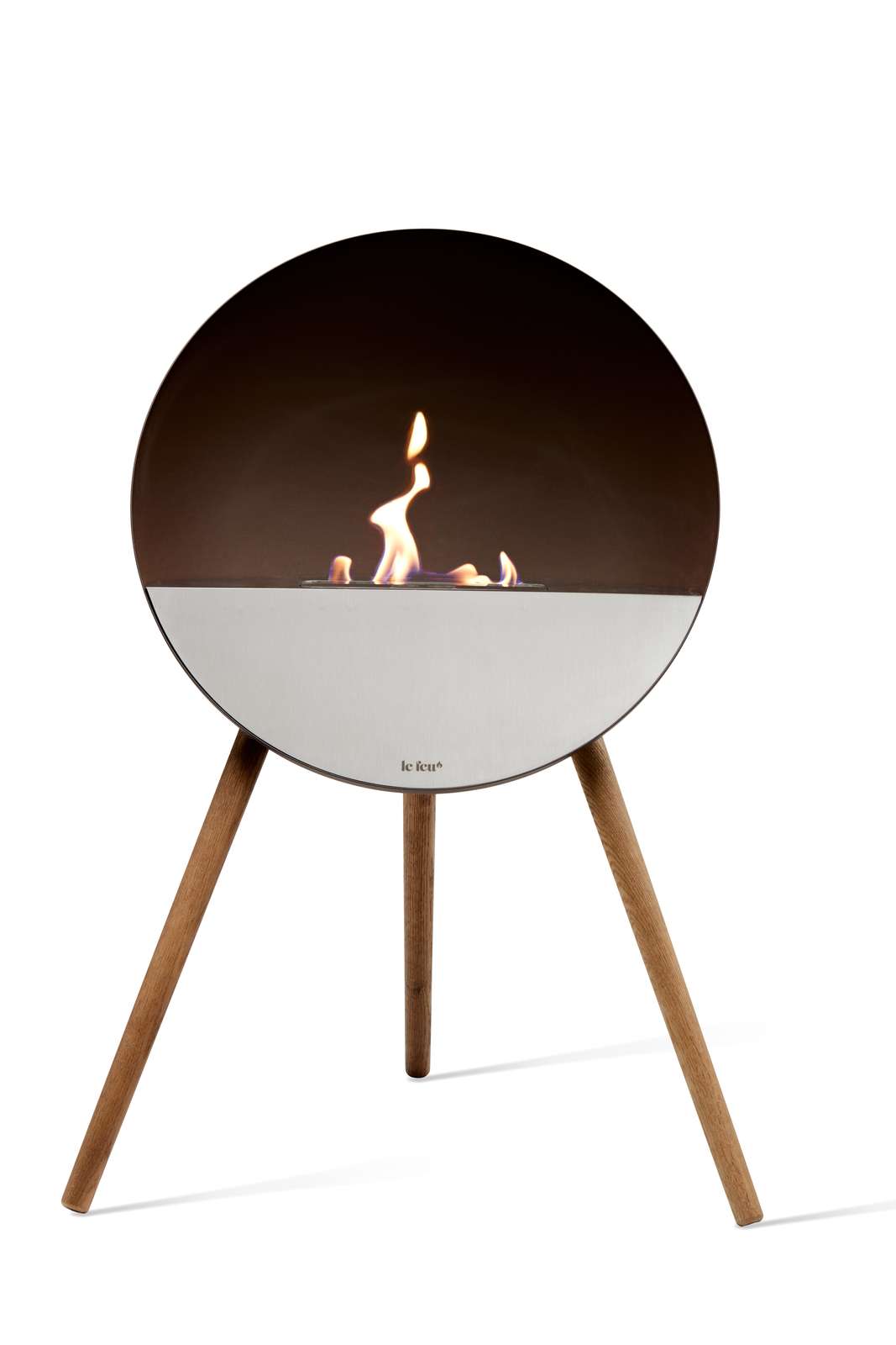 NEW Le Feu Eye Fireplace in Mocca
