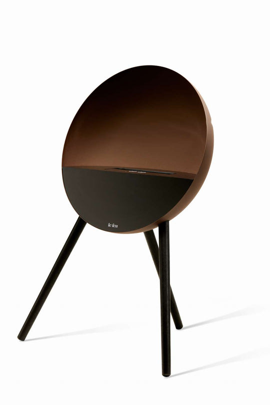 NEW Le Feu Eye Fireplace in Mocca