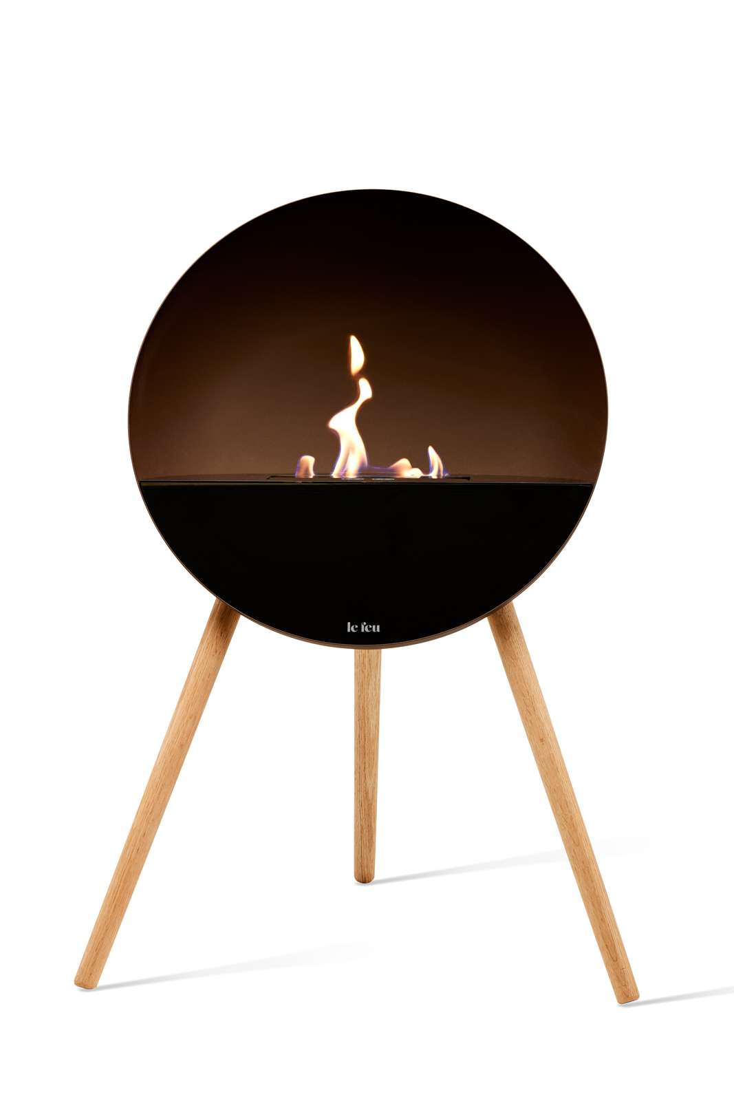 NEW Le Feu Eye Fireplace in Mocca