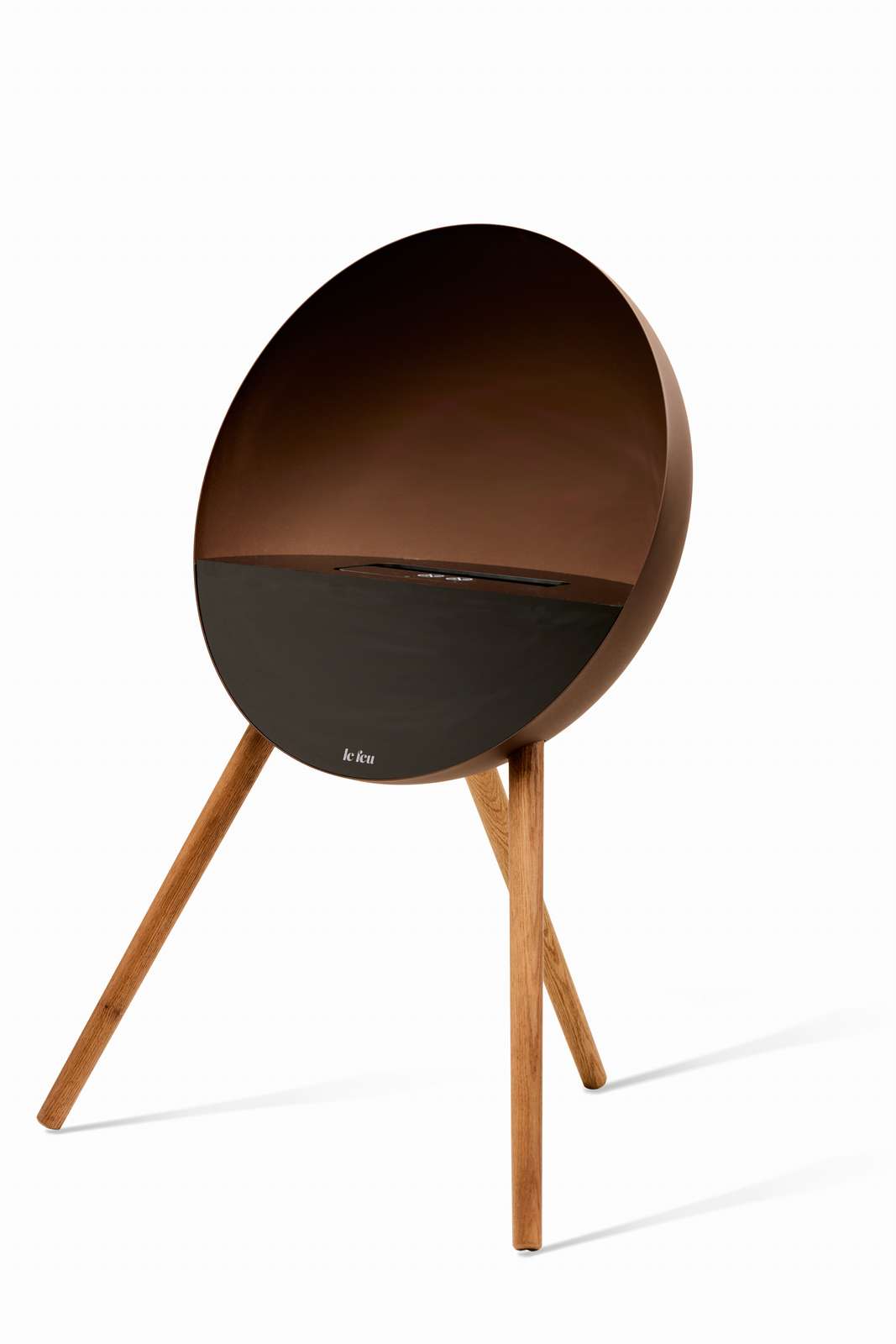 NEW Le Feu Eye Fireplace in Mocca