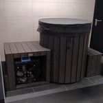 Ice plunge pool with chiller