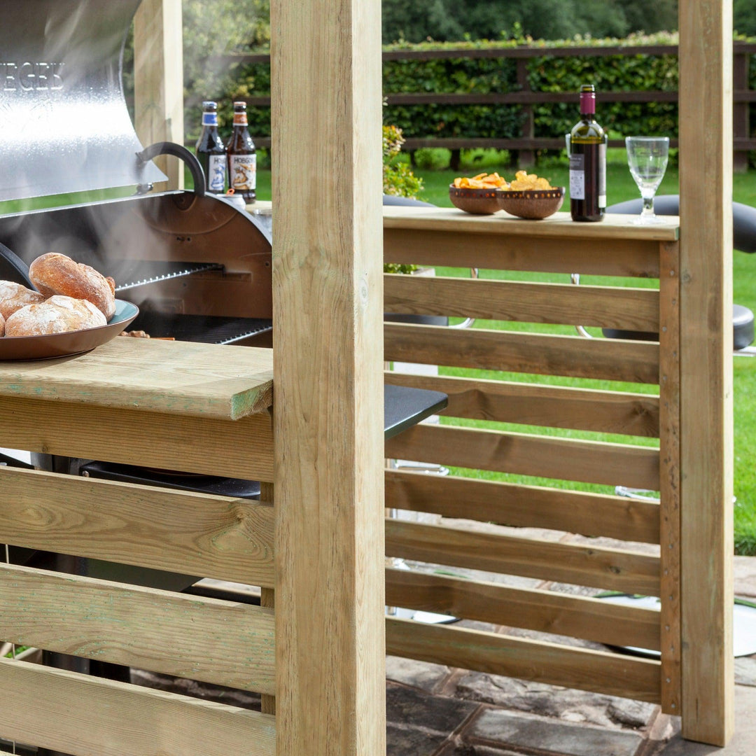 Timber Garden Bar, BBQ Shelter .