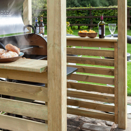 Timber Garden Bar, BBQ Shelter .