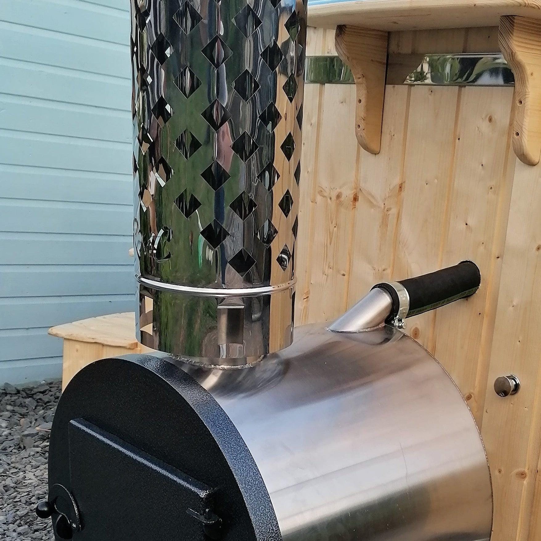 Hot Tub Wood Burning Hot Water Boiler Stainless Steel Wood Stove