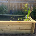 Wooden LayzeePond for Koi, 44mm Timber, Various Sizes Selectable, Complete DIY Kit
