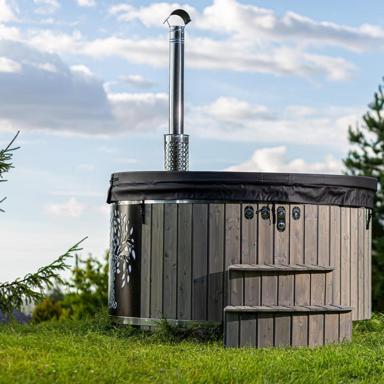 Wood Fired Hot Tub Heater