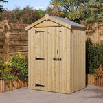 Heritage 4x3 single door shed
