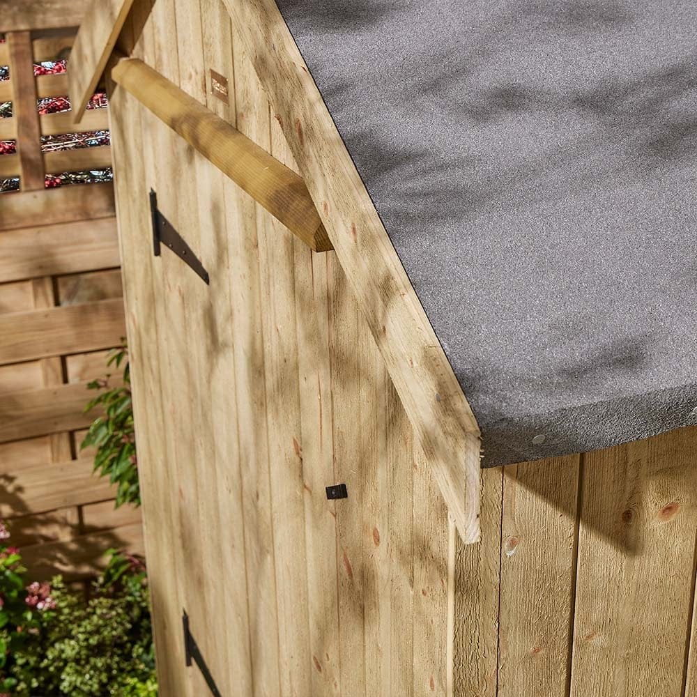 Heritage 6x4 single door wooden shed