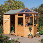 Potting shed from potting store