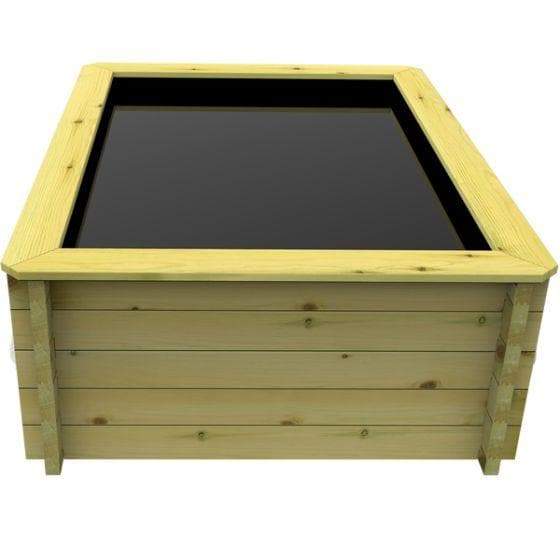 129 Gallon Raised Wooden Pond, 1.5M X 1M, 44mm thick, 697mm high, 589 litres