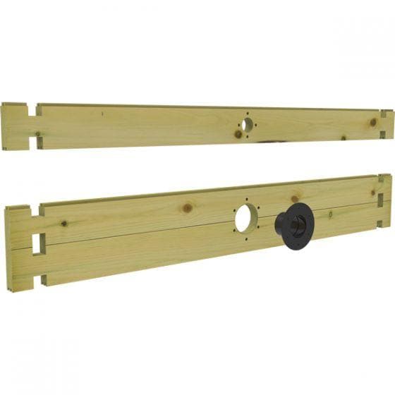 12FT Pond Filtration Plank 1651mm Length - Complete Kit With Fittings