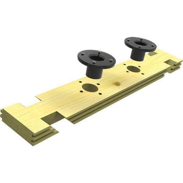 12FT Pond Filtration Plank 1651mm Length - Complete Kit With Fittings