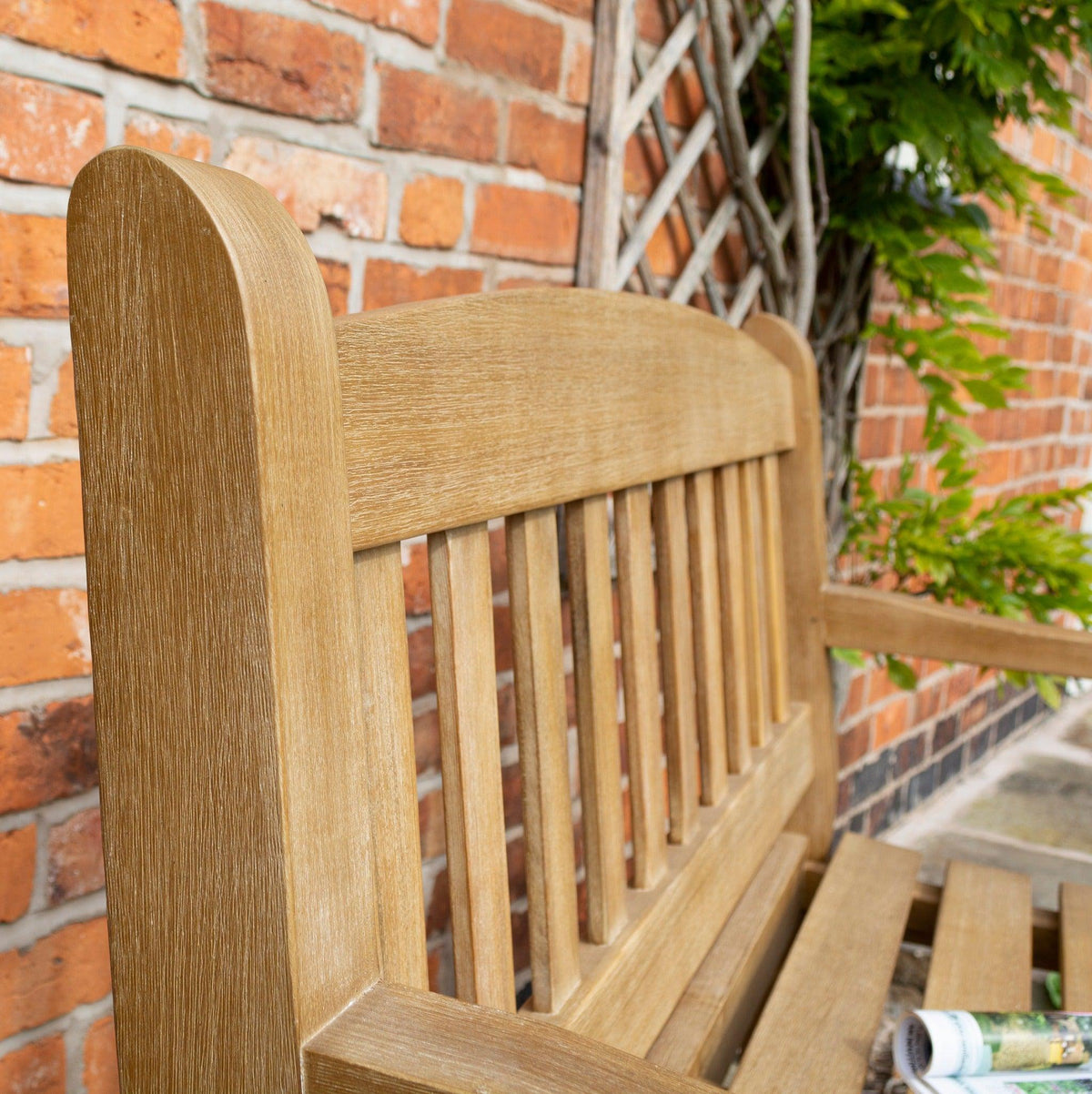 2 seater Solid Acacia Hardwood Tuscan Bench