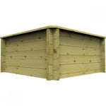 288 Gallon Wooden Fish Pond, 1.5M X 1.5M, 27mm thick, 697mm high