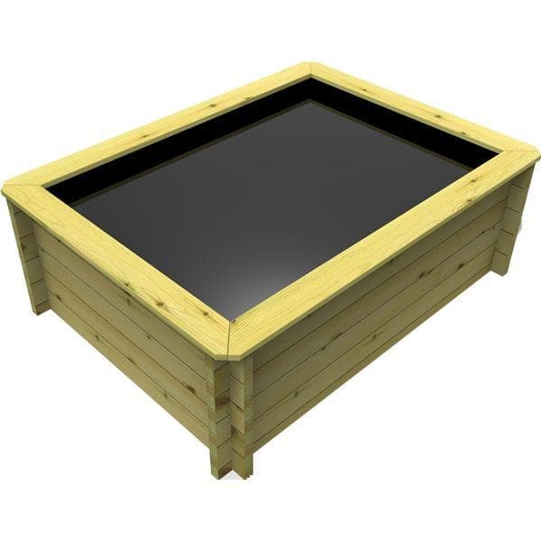 366 Gallon Wooden Pond, 2M X 1.5M, 44mm thick, 831mm high, 1663 litres