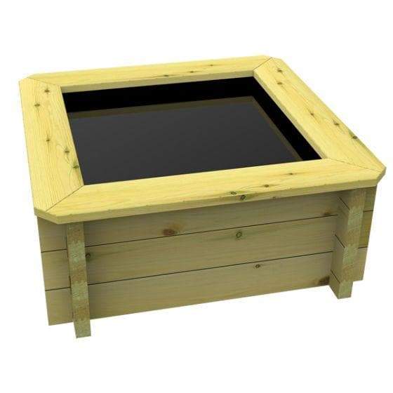 49 Gallon Raised Wooden Pond, 1M X 1M, 27mm thick, 429mm high, 221 litres