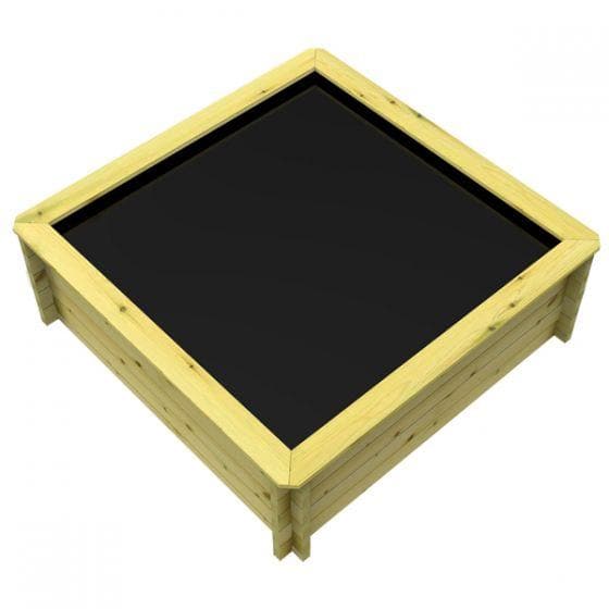 511 Gallon Raised Wooden Pond, 2M X 2M, 44mm thick, 831mm high, 2325 litres