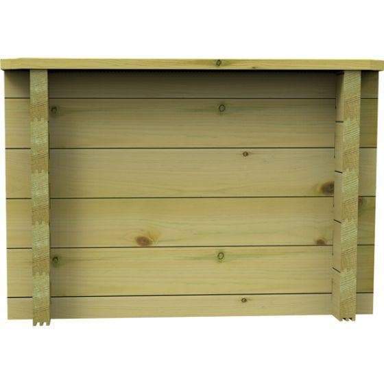 86 Gallon Raised Wooden Pond, 1M X 1M, 27mm thick, 697mm high, 389 litres