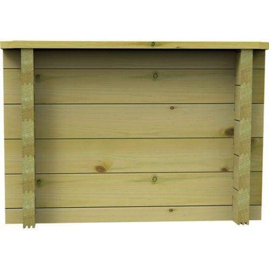 86 Gallon Raised Wooden Pond, 1M X 1M, 27mm thick, 697mm high, 389 litres