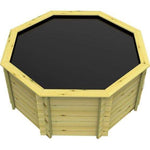 8ft 945 Gallon Octagonal Wooden Koi Pond, 27mm thick, 1099mm high, 4297 litres