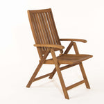 Acacia Oval Dining Table with 6 Chairs