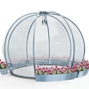 Astreea Igloo Weighted stainless steel planters