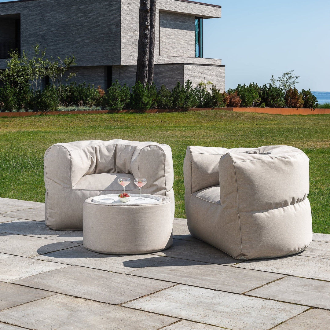 Conversation Set - Complete Outdoor Seating Set - By Trimm - Real Scandinavian Quality