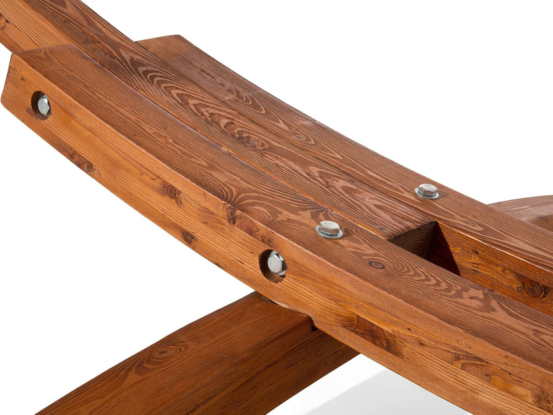 Cotton Hammock on Beautiful Larch Wood Stand