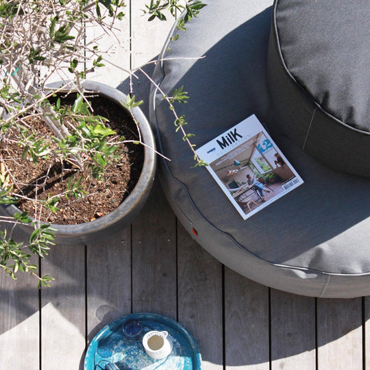 Full Moon Round Beanbag Pouff - By Trimm - Real Scandinavian Quality