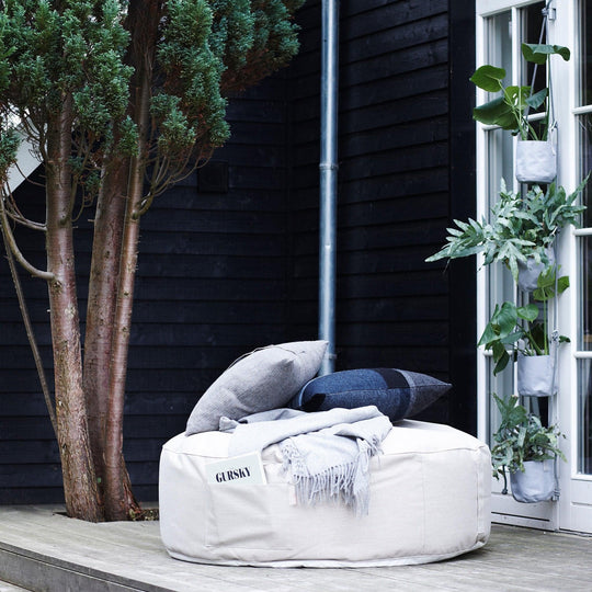 Full Moon Round Beanbag Pouff - By Trimm - Real Scandinavian Quality