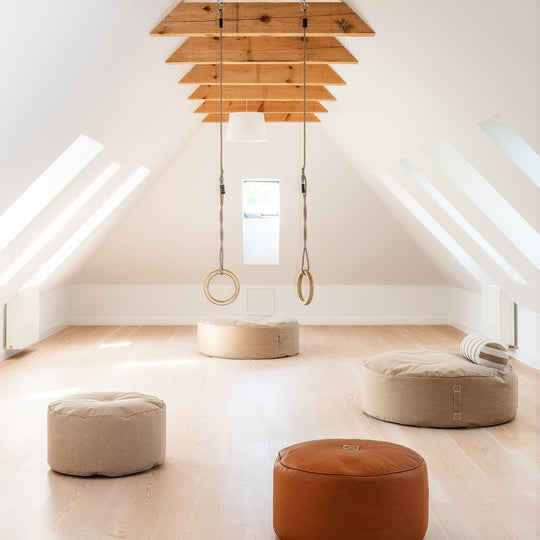 Full Moon Round Beanbag Pouff - By Trimm - Real Scandinavian Quality