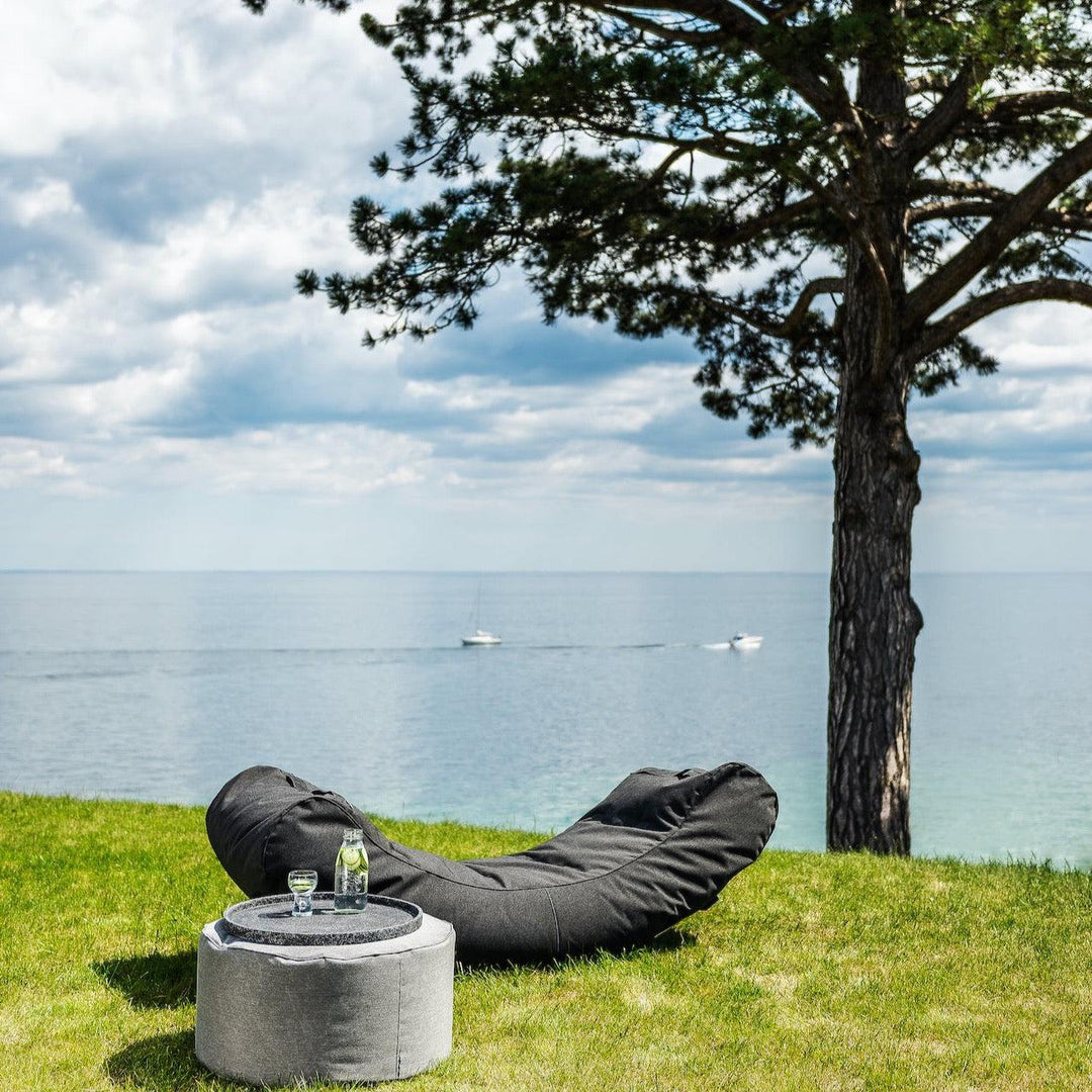 Half Moon Luxurious Sunbed Beanbag Lounger - By Trimm - Real Scandinavian Quality