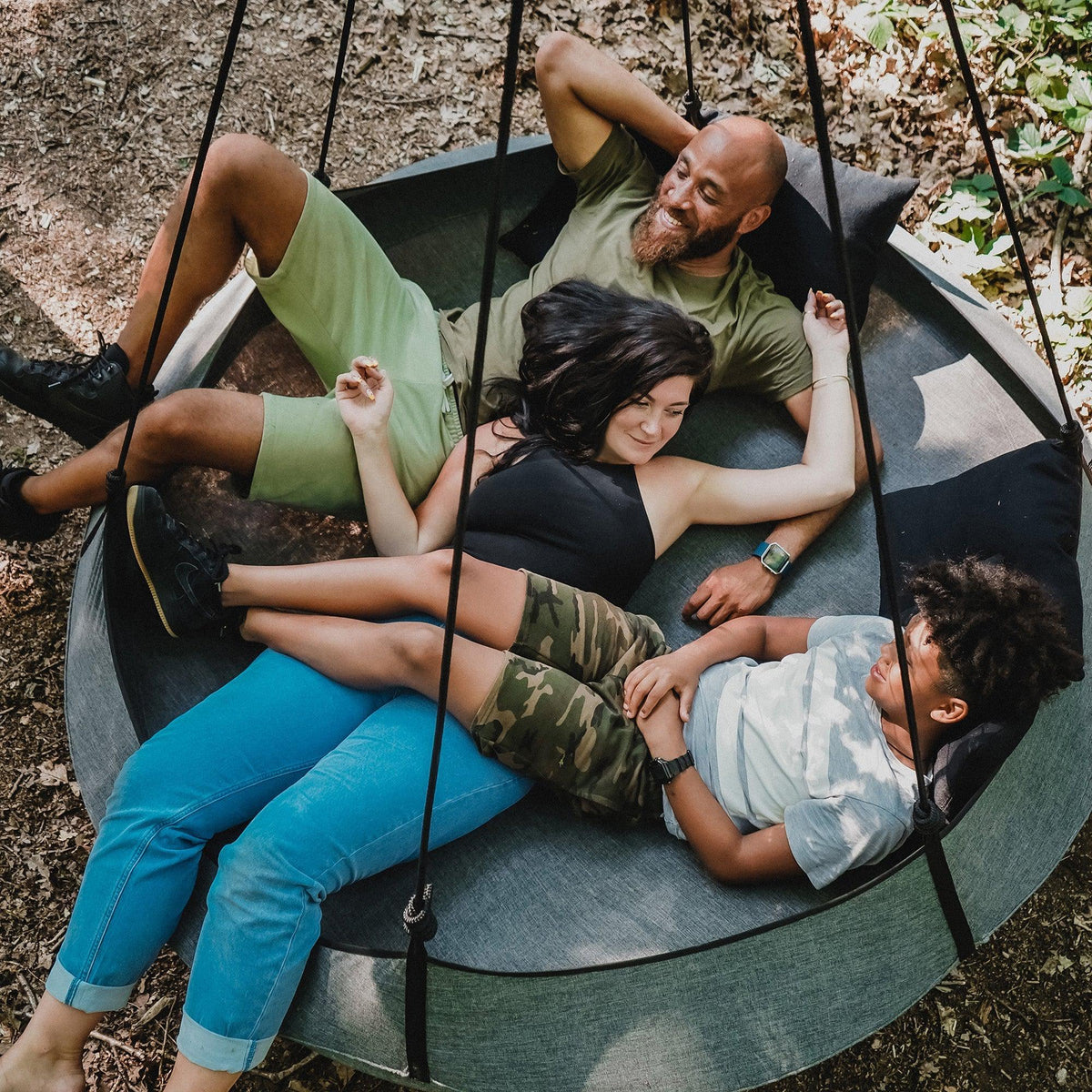 Hanging Circular Hammock - Hangout Pod - 1.8m/ 6ft