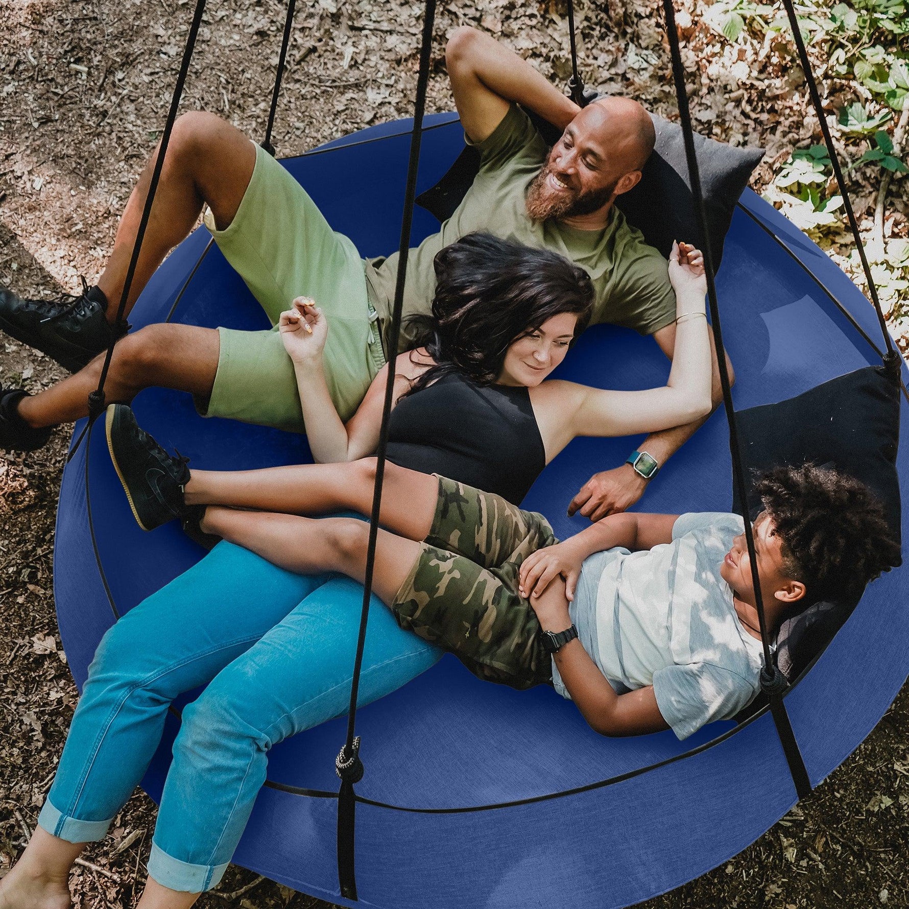 Hanging Circular Hammock - Hangout Pod - 1.8m/ 6ft