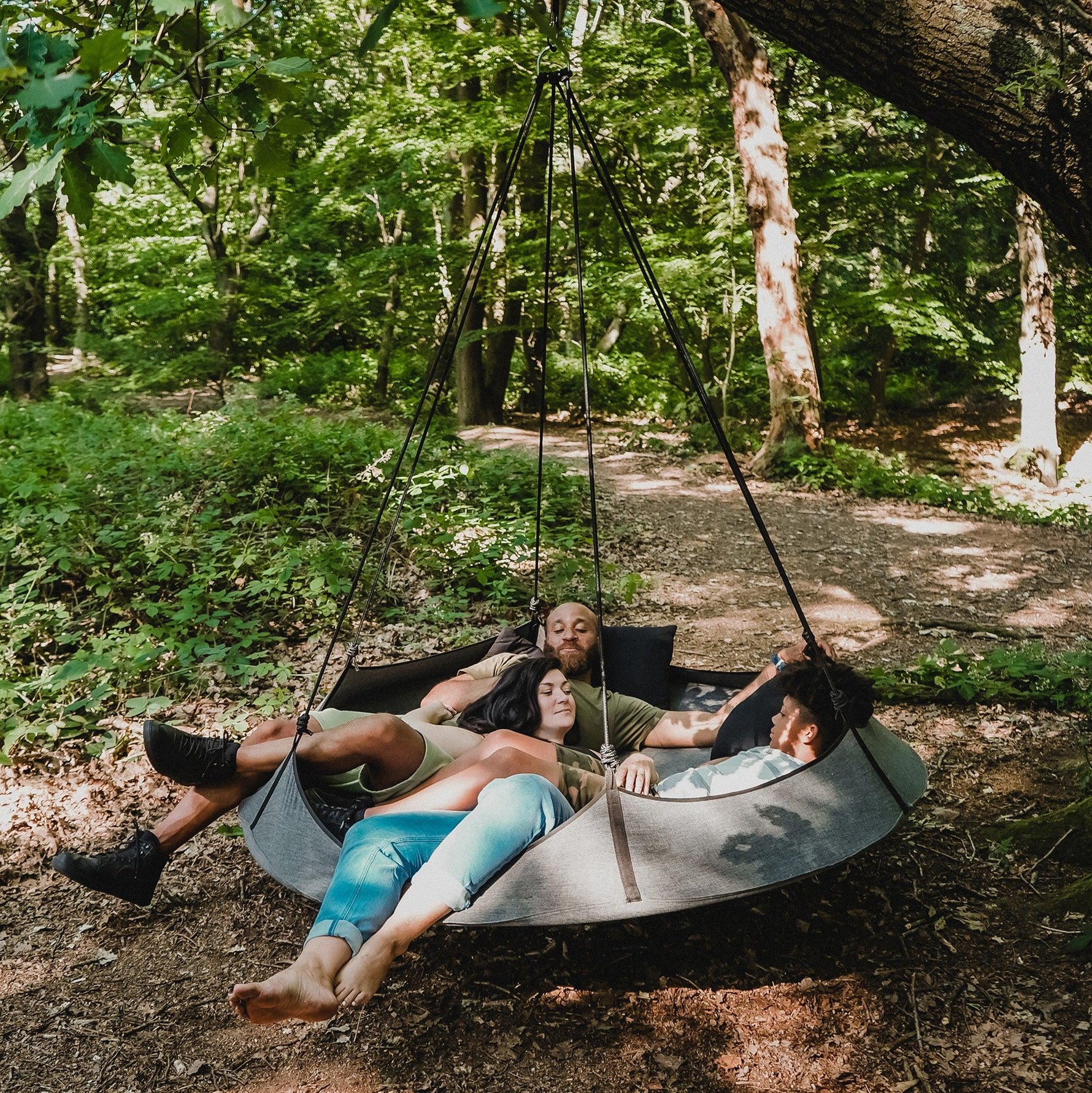 Hanging Circular Hammock - Hangout Pod - 1.8m/ 6ft