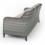 Isla | 3 Seater Sofa with 2 Armchairs and Coffee Table in Grey Rattan