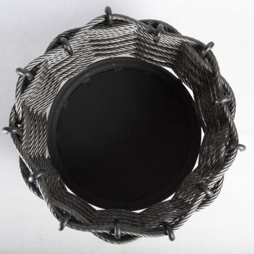 LayzeePit L, Steel Wire Rope Fire Basket/ Pit, Very High Quality, UK Made