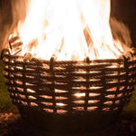 LayzeePit L, Steel Wire Rope Fire Basket/ Pit, Very High Quality, UK Made