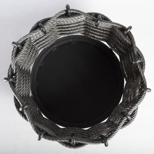 LayzeePit Medium, Steel Wire Rope Fire Basket/ Pit, Very High Quality, UK Made