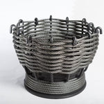 LayzeePit Medium, Steel Wire Rope Fire Basket/ Pit, Very High Quality, UK Made