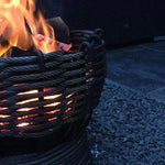 LayzeePit XL, Steel Wire Rope Fire Basket/ Pit, Very High Quality, UK Made