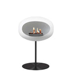 Le Feu STEEL LOW Bio Fireplace in Various Colours