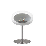 Le Feu STEEL LOW Bio Fireplace in Various Colours