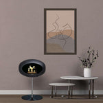 Le Feu STEEL LOW Bio Fireplace in Various Colours