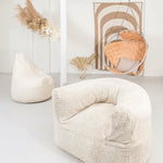 Lounge Satellite Teddy Luxurious Beanbag - By Trimm - Real Scandinavian Quality