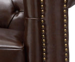 Mark Harris Montrose Brown Leather 2-Seater Sofa